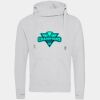 Cross neck hoodie Thumbnail