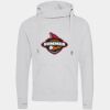 Cross neck hoodie Thumbnail