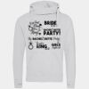 Cross neck hoodie Thumbnail