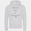 Cross neck hoodie Thumbnail