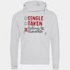 Cross neck hoodie Thumbnail