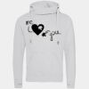 Cross neck hoodie Thumbnail