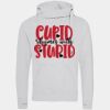 Cross neck hoodie Thumbnail