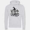 Cross neck hoodie Thumbnail