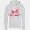 Cross neck hoodie Thumbnail