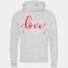 Cross neck hoodie Thumbnail
