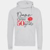 Cross neck hoodie Thumbnail