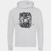 Cross neck hoodie Thumbnail