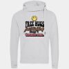 Cross neck hoodie Thumbnail