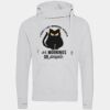 Cross neck hoodie Thumbnail