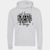 Cross neck hoodie Thumbnail