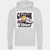 Cross neck hoodie Thumbnail