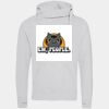 Cross neck hoodie Thumbnail