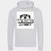 Cross neck hoodie Thumbnail
