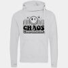 Cross neck hoodie Thumbnail