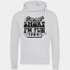 Cross neck hoodie Thumbnail