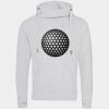 Cross neck hoodie Thumbnail