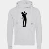 Cross neck hoodie Thumbnail