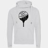 Cross neck hoodie Thumbnail