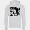 Cross neck hoodie Thumbnail
