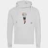 Cross neck hoodie Thumbnail