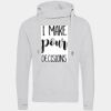 Cross neck hoodie Thumbnail