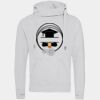 Cross neck hoodie Thumbnail