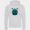 Cross neck hoodie Thumbnail