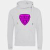 Cross neck hoodie Thumbnail