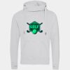 Cross neck hoodie Thumbnail