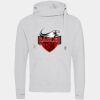 Cross neck hoodie Thumbnail