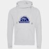 Cross neck hoodie Thumbnail