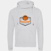Cross neck hoodie Thumbnail
