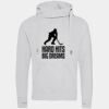 Cross neck hoodie Thumbnail