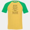 Short sleeve baseball tee Thumbnail