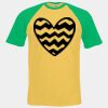 Short sleeve baseball tee Thumbnail