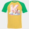 Short sleeve baseball tee Thumbnail